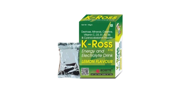 Zinc ORS Powder for Rehydration & Immunity – K-ROSS Lemon