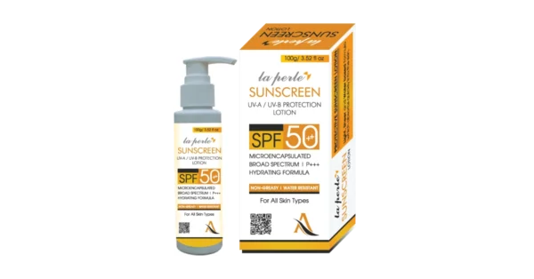 La Perle Sunscreen lotion