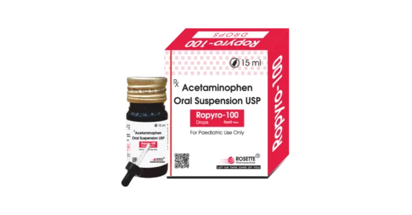Acetaminophen 100mg Oral Drops – Ropyro 100 drops