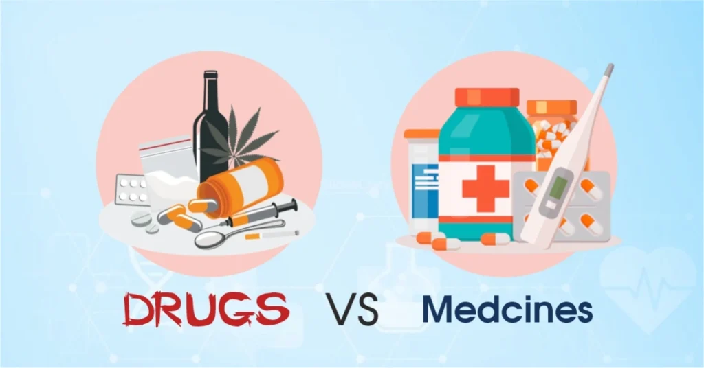 Difference Between Drug and Medicine