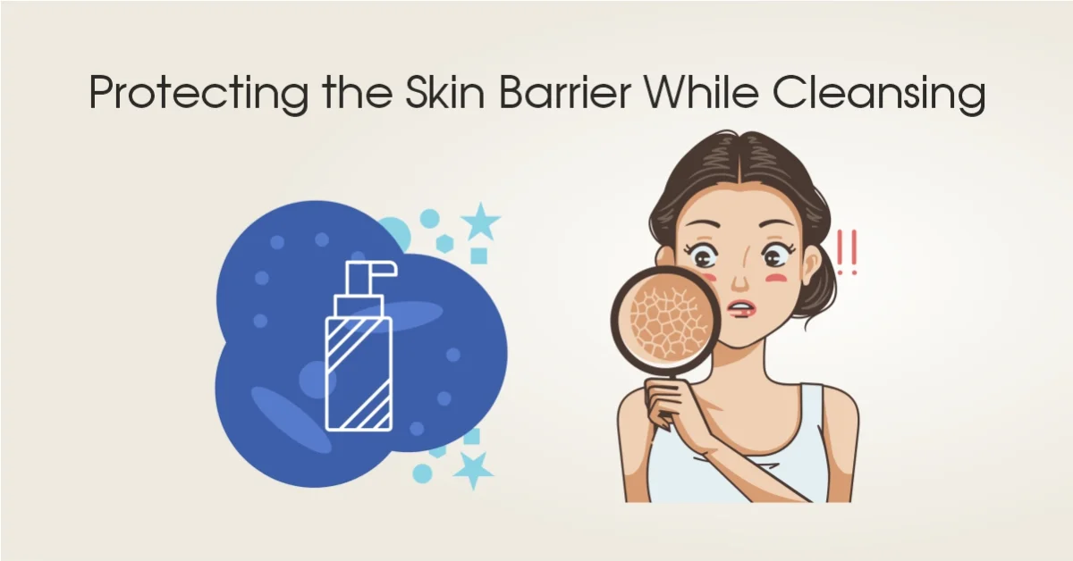 Barrier While Cleansing