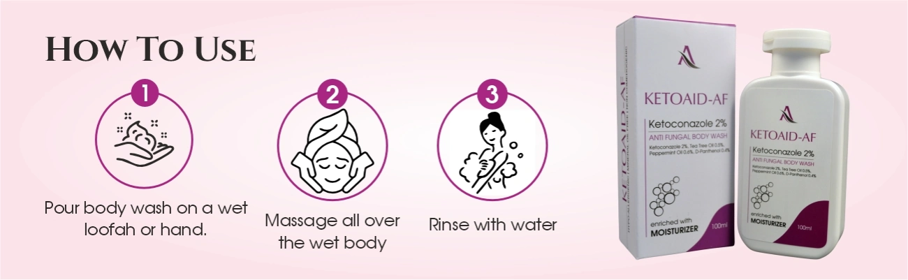 How to Use Ketoconazole Body Wash