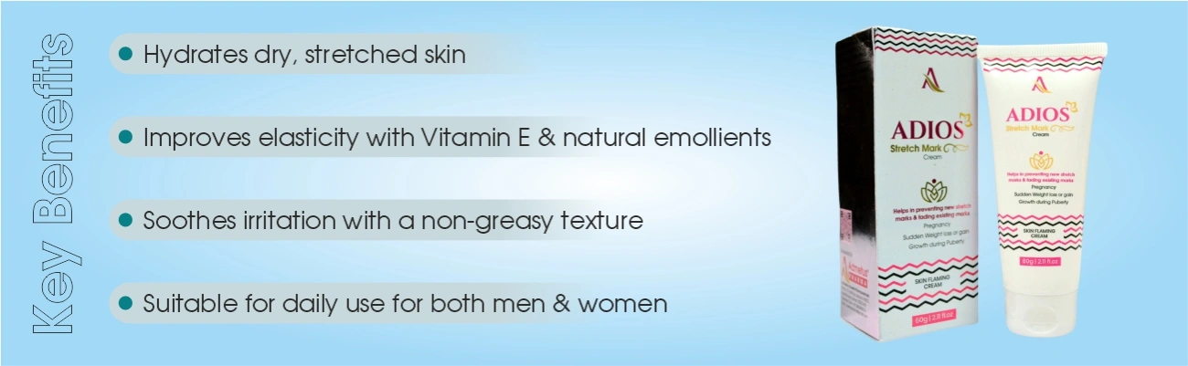 Key Benefits of stretch mark cream