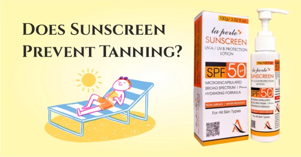 Sunscreen Prevent Tanning